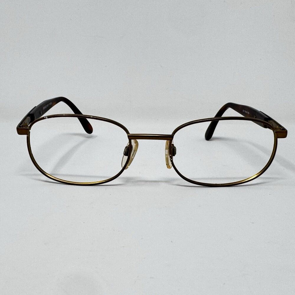 Vintage Serengeti Raven 6677 Bronze Tortoise Sunglass Frames 52-19-135 Italy